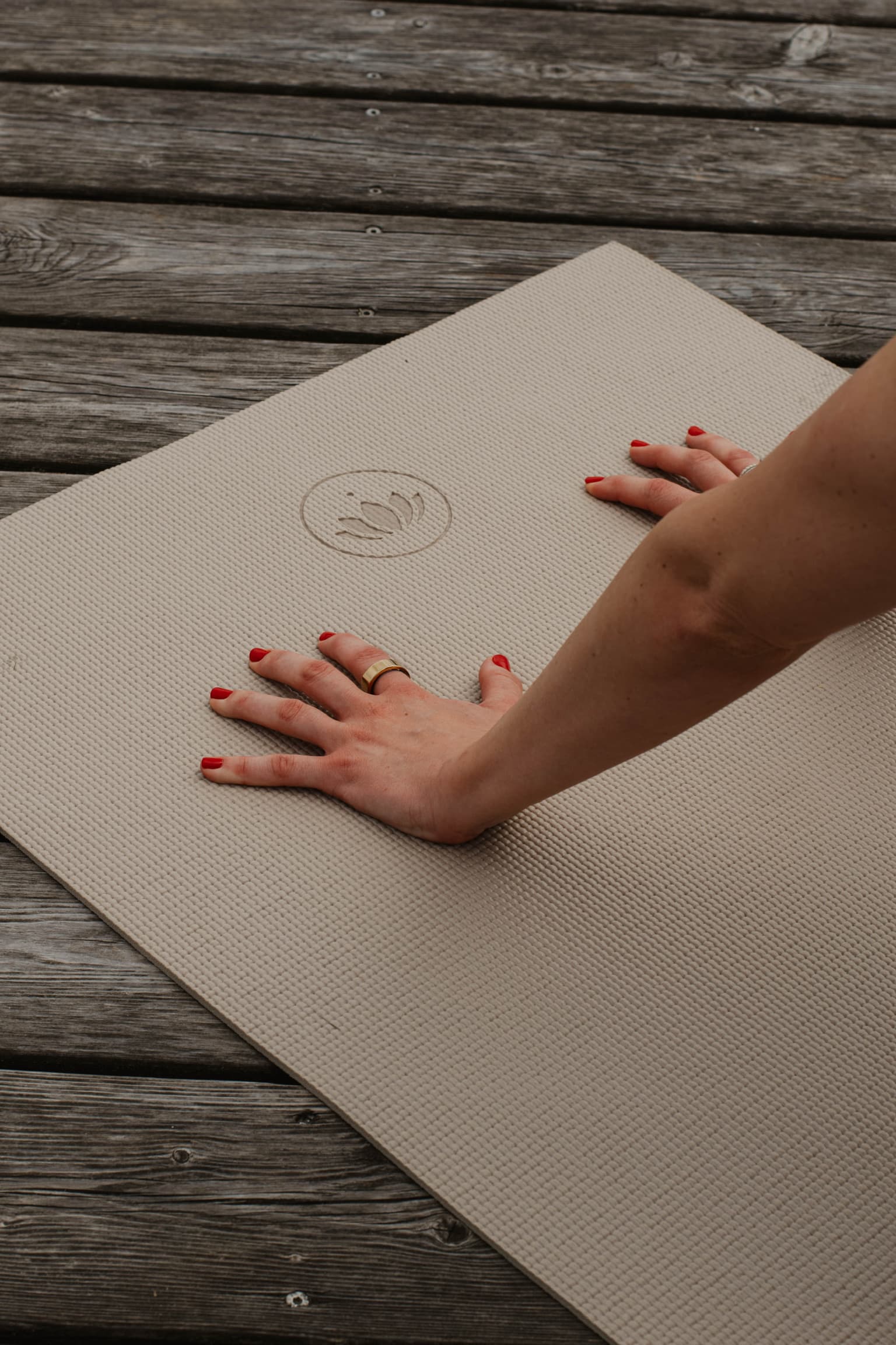 yogamatte detail